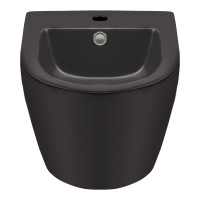 Біде підвісне Qtap Robin 495х370х325 Matt black QT1355046FMB