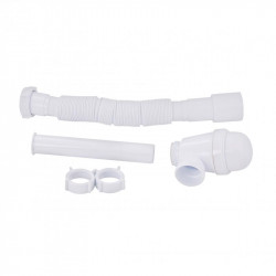 Сифон для раковини Lidz (WHI) 60 08 E003 00 (вихід 50 мм) без випуска