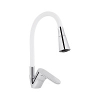 Змішувач для кухні Lidz Tani 008F3 з гнучким виливом (k40) LDTAN008F3WCR37037 Chrome/White Змішувач для кухні Lidz Tani 008F3 з гнучким виливом (k40) LDTAN008F3WCR37037 Chrome/White