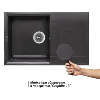 Кухонна мийка Lidz 790x495/230 GRF-13 (LIDZGRF13790495230) Кухонна мийка Lidz 790x495/230 GRF-13 (LIDZGRF13790495230)