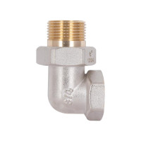 Згін-американка Thermo Alliance Base 3/4"ВЗ нікель, кутовий SD191W20 Згін-американка Thermo Alliance Base 3/4"ВЗ нікель, кутовий SD191W20