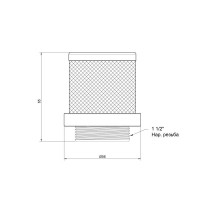 Сітка зворотного клапана Thermo Alliance Standart 1 1/2 SD245W40 Сітка зворотного клапана Thermo Alliance Standart 1 1/2 SD245W40