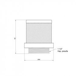 Сітка зворотного клапана Thermo Alliance Standart 1 1/2 SD245W40 Сітка зворотного клапана Thermo Alliance Standart 1 1/2 SD245W40