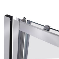 Душові двері в нішу Qtap Taurus CRM209-1.C6 90-100x200 см, скло Clear 6 мм, покриття CalcLess Душові двері в нішу Qtap Taurus CRM209-1.C6 90-100x200 см, скло Clear 6 мм, покриття CalcLess