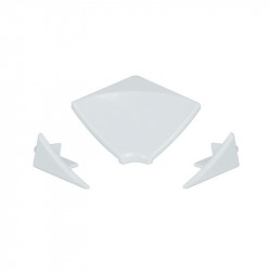 Набір накладок + з'єднання для декоративних планок Qtap Water cover Set 03 Набір накладок + з'єднання для декоративних планок Qtap Water cover Set 03