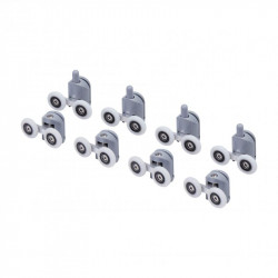 Комплект подвійних роликів Lidz Rolki SAT.DOUBLE.23.4 для скла 4 мм Комплект подвійних роликів Lidz Rolki SAT.DOUBLE.23.4 для скла 4 мм