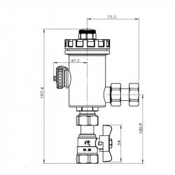 Фільтр з магнітом Thermo Alliance Standart 3/4" SF129W20 Фільтр з магнітом Thermo Alliance Standart 3/4" SF129W20