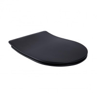 Сидіння для унітаза Qtap (Robin, Scorpio) з мікроліфтом Slim QT99U184UF450MB Сидіння для унітаза Qtap (Robin, Scorpio) з мікроліфтом Slim QT99U184UF450MB