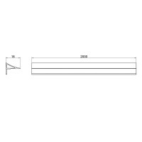 Декоративна планка для піддона та ванни Qtap Water cover WHI60201803 Декоративна планка для піддона та ванни Qtap Water cover WHI60201803