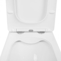Унітаз-компакт Qtap Kalao безобідковий з сідінням Soft-close QT08221213AW Унітаз-компакт Qtap Kalao безобідковий з сідінням Soft-close QT08221213AW