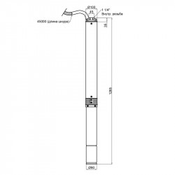 Насос заглибний відцентровий Thermo Alliance 4SSM4-18 1,5 кВт Насос заглибний відцентровий Thermo Alliance 4SSM4-18 1,5 кВт