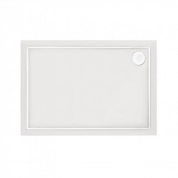 Душовий піддон Qtap Tern 3012812 120x80x12 см + сифон
