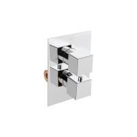 Душова система універсальна Qtap Aquarius термостатична прихованого монтажу на два споживача QTAQA65T103NGC Chrome Душова система універсальна Qtap Aquarius термостатична прихованого монтажу на два споживача QTAQA65T103NGC Chrome