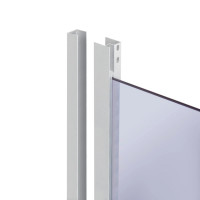 Душова кабіна Lidz Latwa SC90x90.SAT.MID.GR, скло тоноване 4 мм без піддона