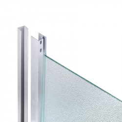 Душова кабіна Lidz Latwa SC90x90.SAT.MID.FR, скло Frost 4 мм без піддона