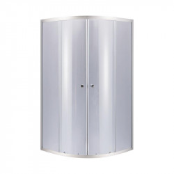 Душова кабіна Lidz Latwa SC90x90.SAT.LOW.GR, скло тоноване 4 мм без піддона