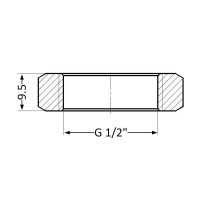 Контргайка Thermo Alliance Standart 1/2" SD40115