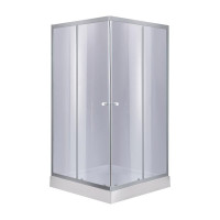 Набір Lidz душова кабіна Wawel SC90x90.SAT.LOW.GR, скло тоноване 4 мм + піддон Mazur Набір Lidz душова кабіна Wawel SC90x90.SAT.LOW.GR, скло тоноване 4 мм + піддон Mazur