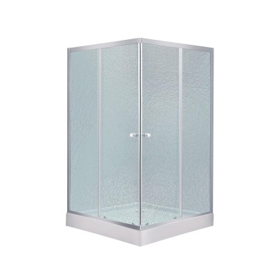 Набір Lidz душова кабіна Wawel SC90x90.SAT.LOW.FR, скло Frost 4 мм + піддон Mazur Набір Lidz душова кабіна Wawel SC90x90.SAT.LOW.FR, скло Frost 4 мм + піддон Mazur