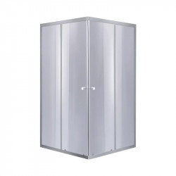 Набір Lidz душова кабіна Wawel SC80x80.SAT.LOW.GR, скло тоноване 4 мм + піддон Mazur Набір Lidz душова кабіна Wawel SC80x80.SAT.LOW.GR, скло тоноване 4 мм + піддон Mazur