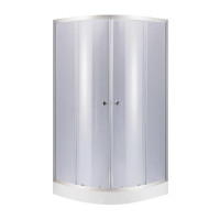 Набір Lidz душова кабіна Latwa SC90x90.SAT.LOW.GR, скло тоноване 4 мм + піддон Kupala Набір Lidz душова кабіна Latwa SC90x90.SAT.LOW.GR, скло тоноване 4 мм + піддон Kupala