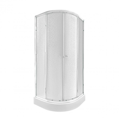 Набір Qtap душова кабіна Presto CRM1099AP5 Pear 1970x900x900 мм + піддон Robin 309912C 90x90x12 см з сифоном Набір Qtap душова кабіна Presto CRM1099AP5 Pear 1970x900x900 мм + піддон Robin 309912C 90x90x12 см з сифоном