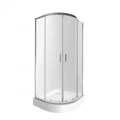 Набір Qtap душова кабіна Taurus CRM1011AC6 Clear 2020x1000x1000 мм + піддон Robin 301112 100x100x12 см з сифоном Набір Qtap душова кабіна Taurus CRM1011AC6 Clear 2020x1000x1000 мм + піддон Robin 301112 100x100x12 см з сифоном