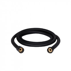 Шланг для ручного душу Qtap Hadice 1600 мм QT054BL43074 Black Matt