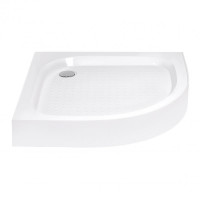 Душовий піддон Kapielka ST90x90x14 низький, напівкруглий, діаметр зливу 52 мм Lidz Душовий піддон Kapielka ST90x90x14 низький, напівкруглий, діаметр зливу 52 мм Lidz