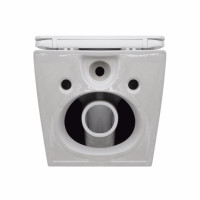 Унітаз підвісний Qtap Jay безободковий Ultra Quiet з сидінням Soft-close QT07335177W
