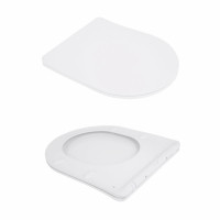 Унітаз підвісний Qtap Jay безободковий Ultra Quiet з сидінням Soft-close QT07335177W