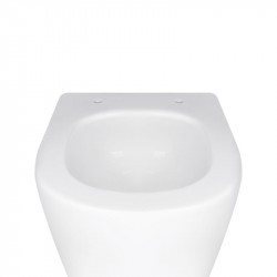 Унітаз підвісний Qtap Swan безободковий Ultra Quiet з сидінням Soft-close QT16335179W