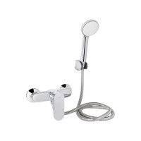 Змішувач для душу Lidz Tani 010 (з душовим гарнітуром) (k40) LDTAN010CRM44965 Chrome Змішувач для душу Lidz Tani 010 (з душовим гарнітуром) (k40) LDTAN010CRM44965 Chrome