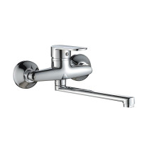 Змішувач для кухні Lidz Tani 009 настінний (k40) LDTAN009CRM44973 Chrome Змішувач для кухні Lidz Tani 009 настінний (k40) LDTAN009CRM44973 Chrome