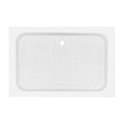 Душовий піддон KAPIELKA ST120x80х14 низький, прямокутний, діаметр зливу 52 мм Lidz