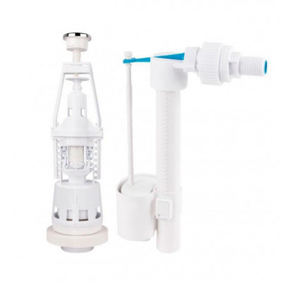 Комплект арматура з клапаном бокової подачі 1/2 Lidz Комплект арматура з клапаном бокової подачі 1/2 Lidz