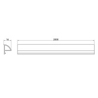 Набір декоративні планки для піддону та ванни (2x2м) + з'єднання + 2 ковпачки Qtap WCS012