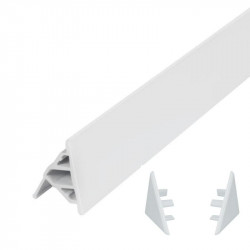 Набір декоративні планки для піддону та ванни (2x1м) + 2 ковпачки Qtap WCS021 Набір декоративні планки для піддону та ванни (2x1м) + 2 ковпачки Qtap WCS021