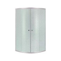 Душова кабіна Lidz Latwa SC80x80.SAT.LOW.FR, скло Frost 4 мм + Lidz Душовий піддон KAPIELKA ST80x80x15