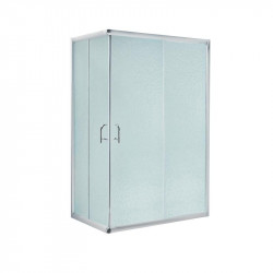Душова кабіна Lidz Wawel SC100x80.SAT.LOW.FR, скло Frost 5 мм + Lidz Душовий піддон KAPIELKA ST100x80х14