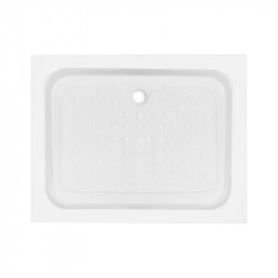 Душова кабіна Lidz Wawel SC100x80.SAT.LOW.FR, скло Frost 5 мм + Lidz Душовий піддон KAPIELKA ST100x80х14