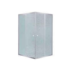 Душова кабіна Lidz Wawel SC90x90.SAT.LOW.FR, скло Frost 4 мм + Lidz Душовий піддон KAPIELKA ST90x90х14