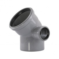 Відвід (коліно) 2P (R) 110/110/45+50/90 праве TA Sewage Відвід (коліно) 2P (R) 110/110/45+50/90 праве TA Sewage