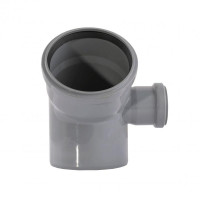 Відвід (коліно) 2P (R) 110/110/45+50/90 праве TA Sewage Відвід (коліно) 2P (R) 110/110/45+50/90 праве TA Sewage