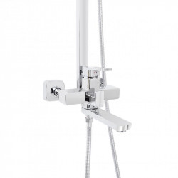 Душова система універсальна Lidz Wawel 1030 на три споживача (з виливом) (k35) LDWAW1030CRM45391 Chrome Душова система універсальна Lidz Wawel 1030 на три споживача (з виливом) (k35) LDWAW1030CRM45391 Chrome