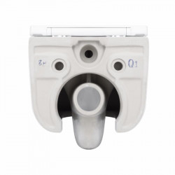 Унітаз підвісний Qtap Taurus безободковий з сидінням Soft-close QT2433084EUQW