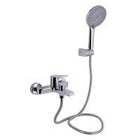 Змішувач для ванни Qtap Stenava New (з душовим гарнітуром) QTSTE259CRM45537 Chrome Змішувач для ванни Qtap Stenava New (з душовим гарнітуром) QTSTE259CRM45537 Chrome