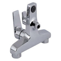 Змішувач для ванни Qtap Stenava New (з душовим гарнітуром) QTSTE259CRM45537 Chrome Змішувач для ванни Qtap Stenava New (з душовим гарнітуром) QTSTE259CRM45537 Chrome