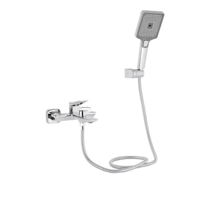 Змішувач для ванни Qtap Presto (з душовим гарнітуром) QTPRE259CRM45574 Chrome Змішувач для ванни Qtap Presto (з душовим гарнітуром) QTPRE259CRM45574 Chrome