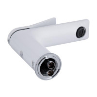 Змішувач для раковини Qtap Presto QTPRE270CRW45576 Chrome/White Змішувач для раковини Qtap Presto QTPRE270CRW45576 Chrome/White